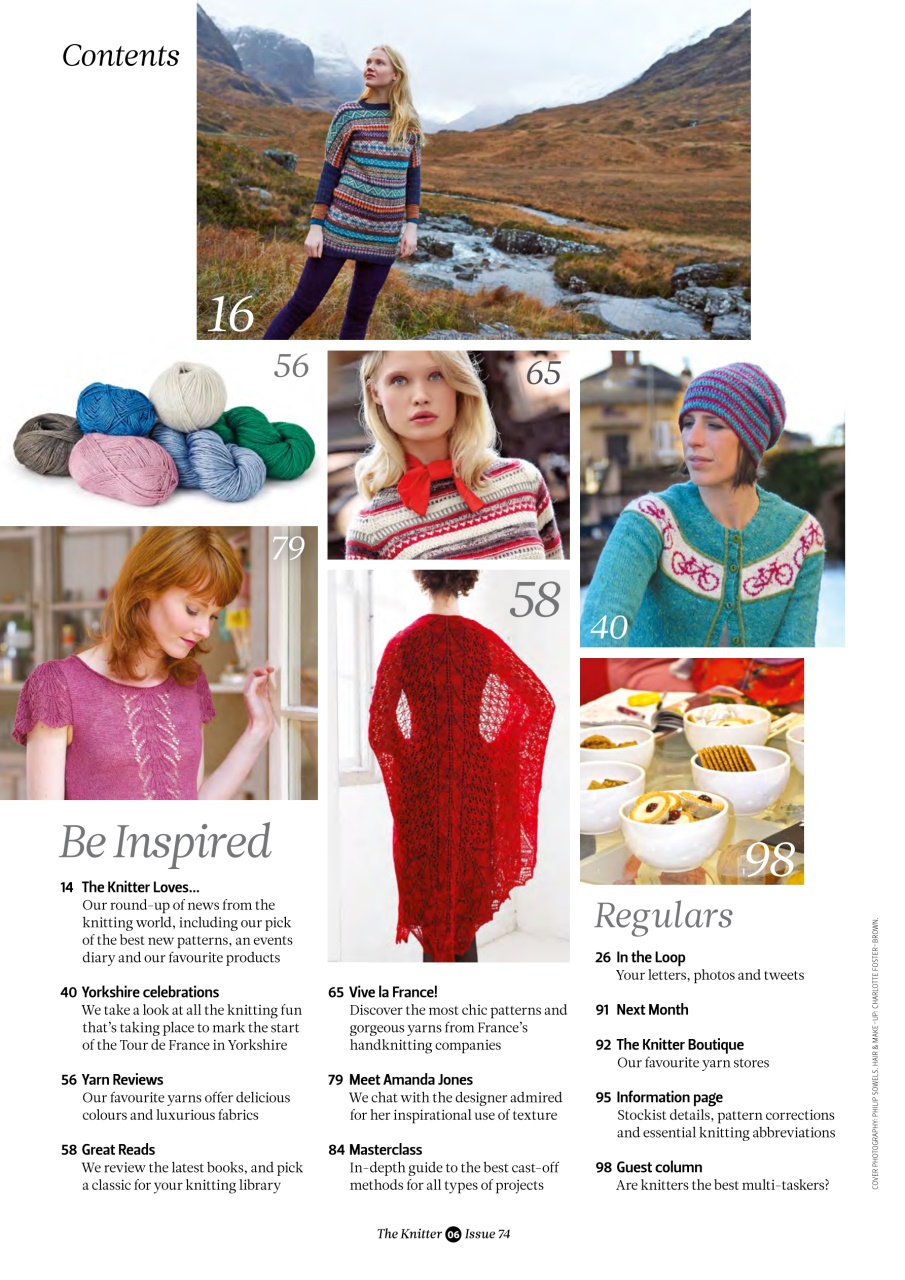 The Knitter Preview Pages