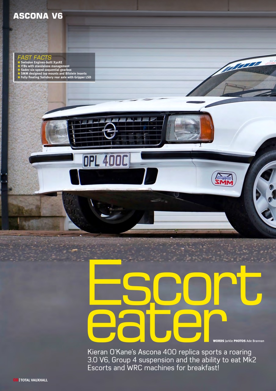 Performance Vauxhall Preview Pages