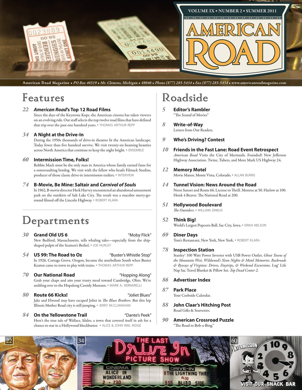 American Road Preview Pages