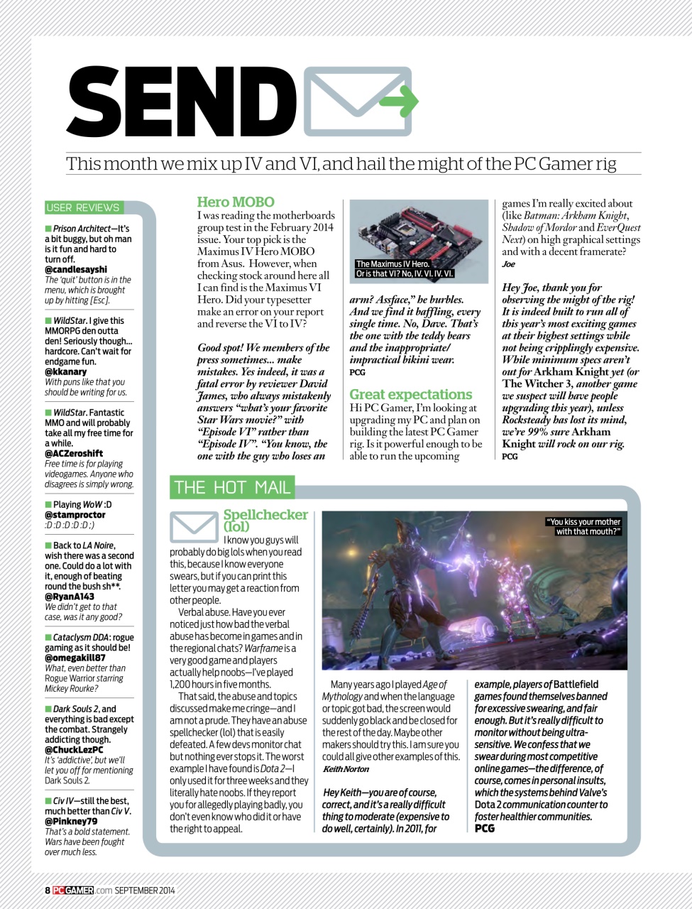 PC Gamer (US Edition) Preview Pages