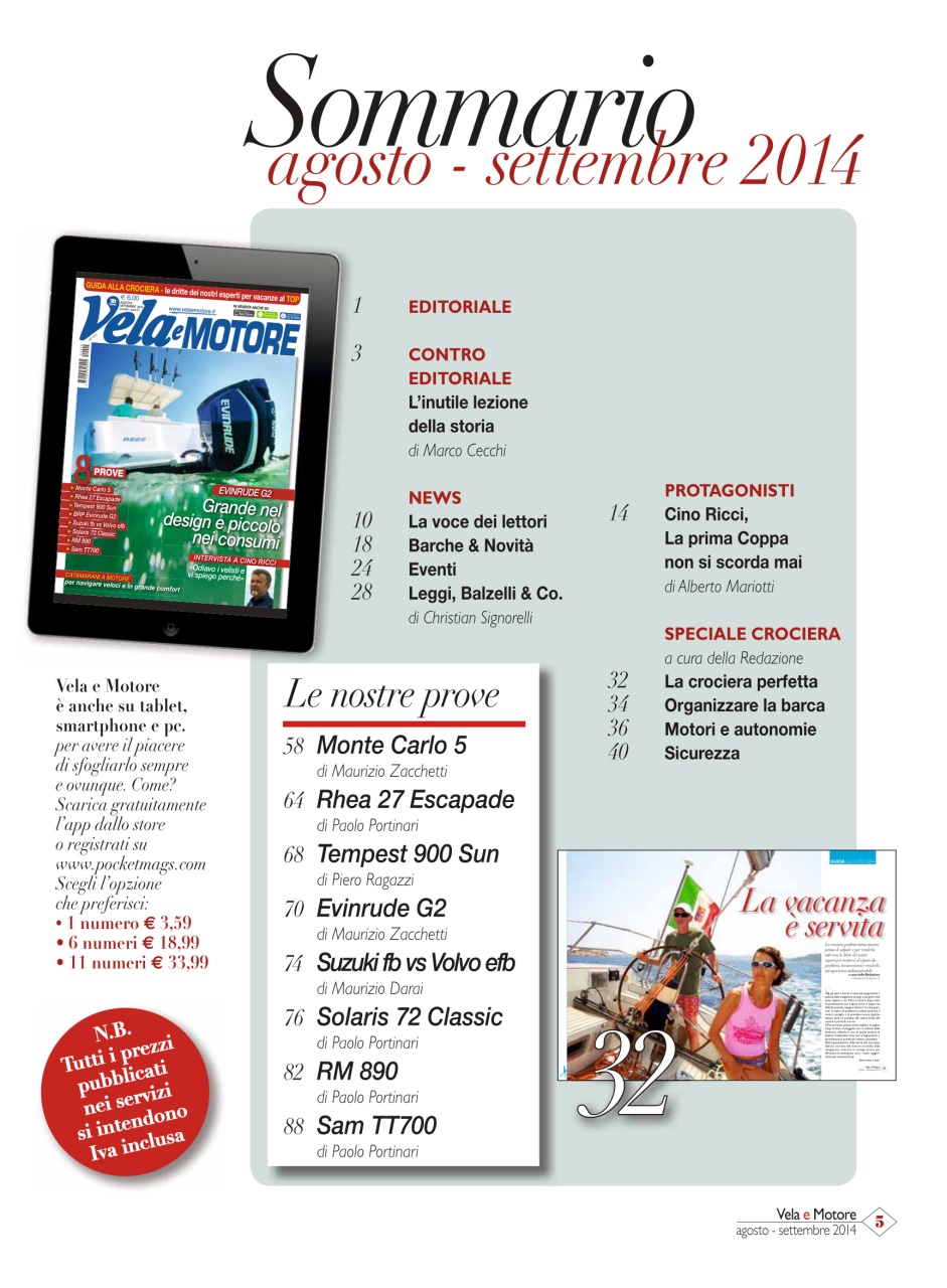 Vela e Motore Preview Pages