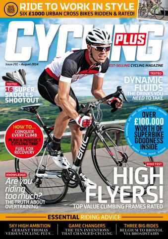 Cycling Plus issue August 2014