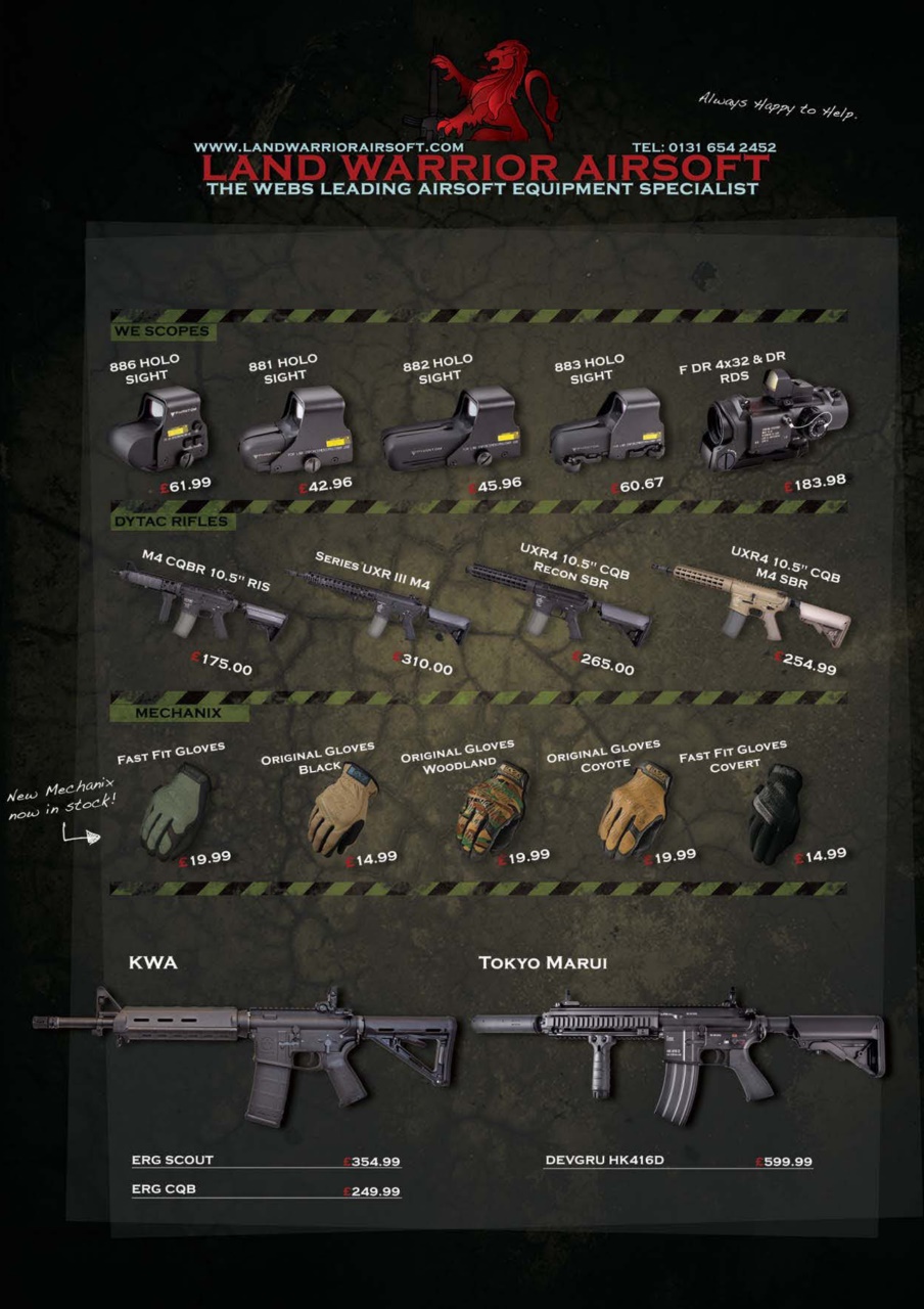 Airsoft Action Preview Pages