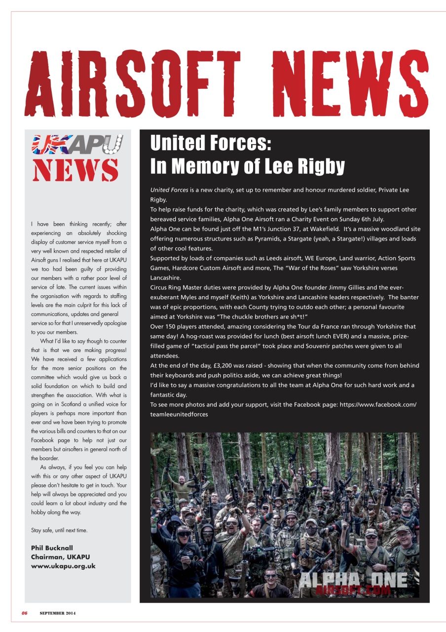 Airsoft Action Preview Pages