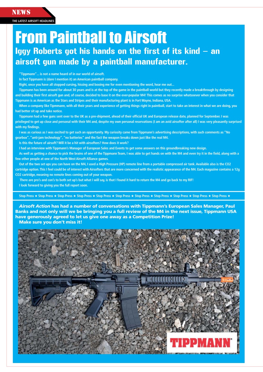 Airsoft Action Preview Pages