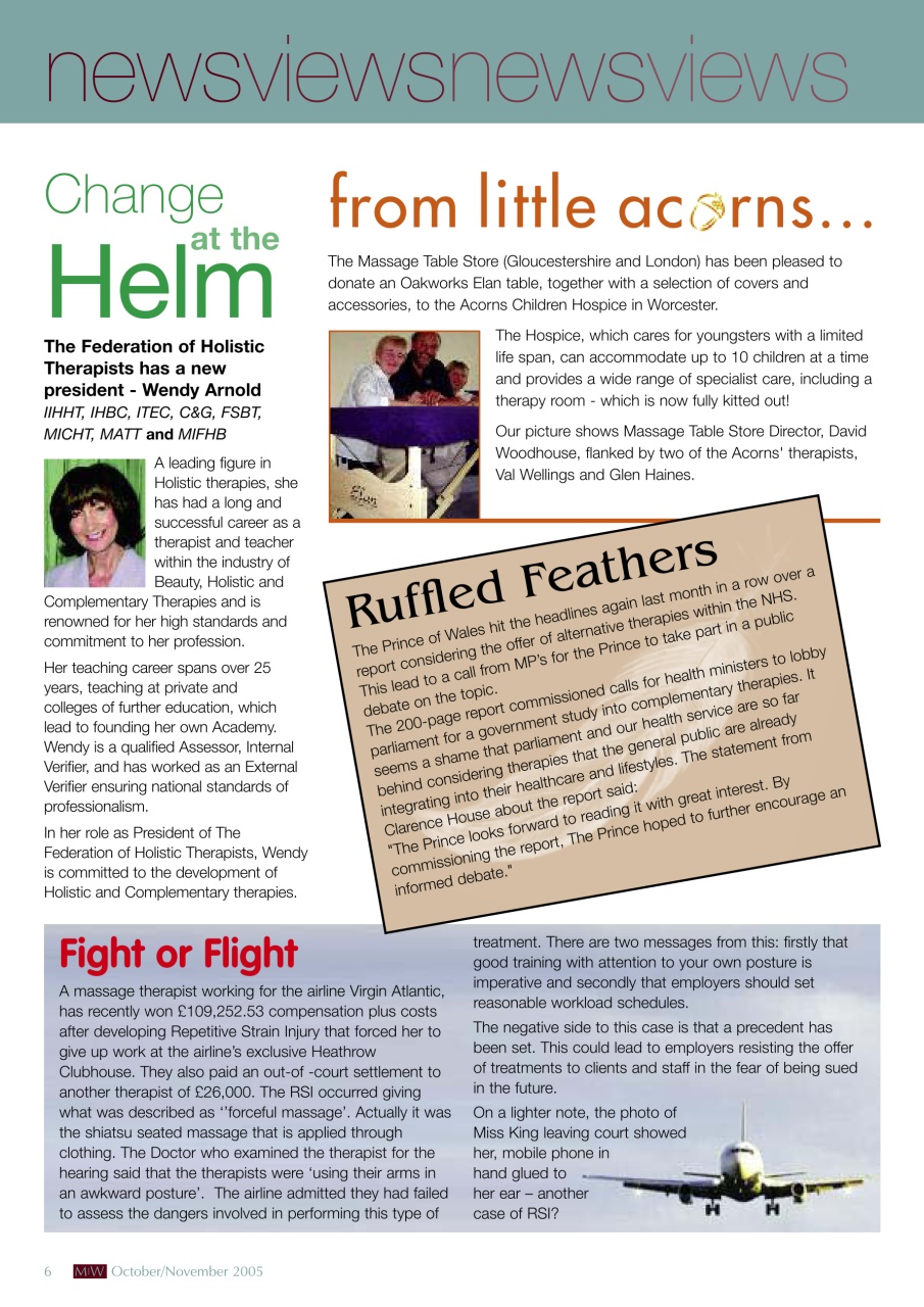 Massage World Preview Pages