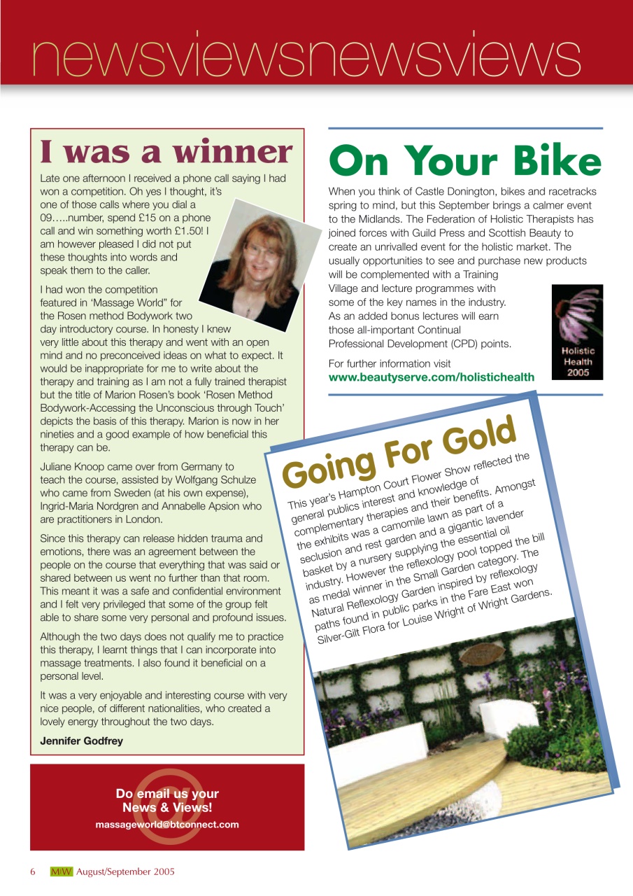 Massage World Preview Pages