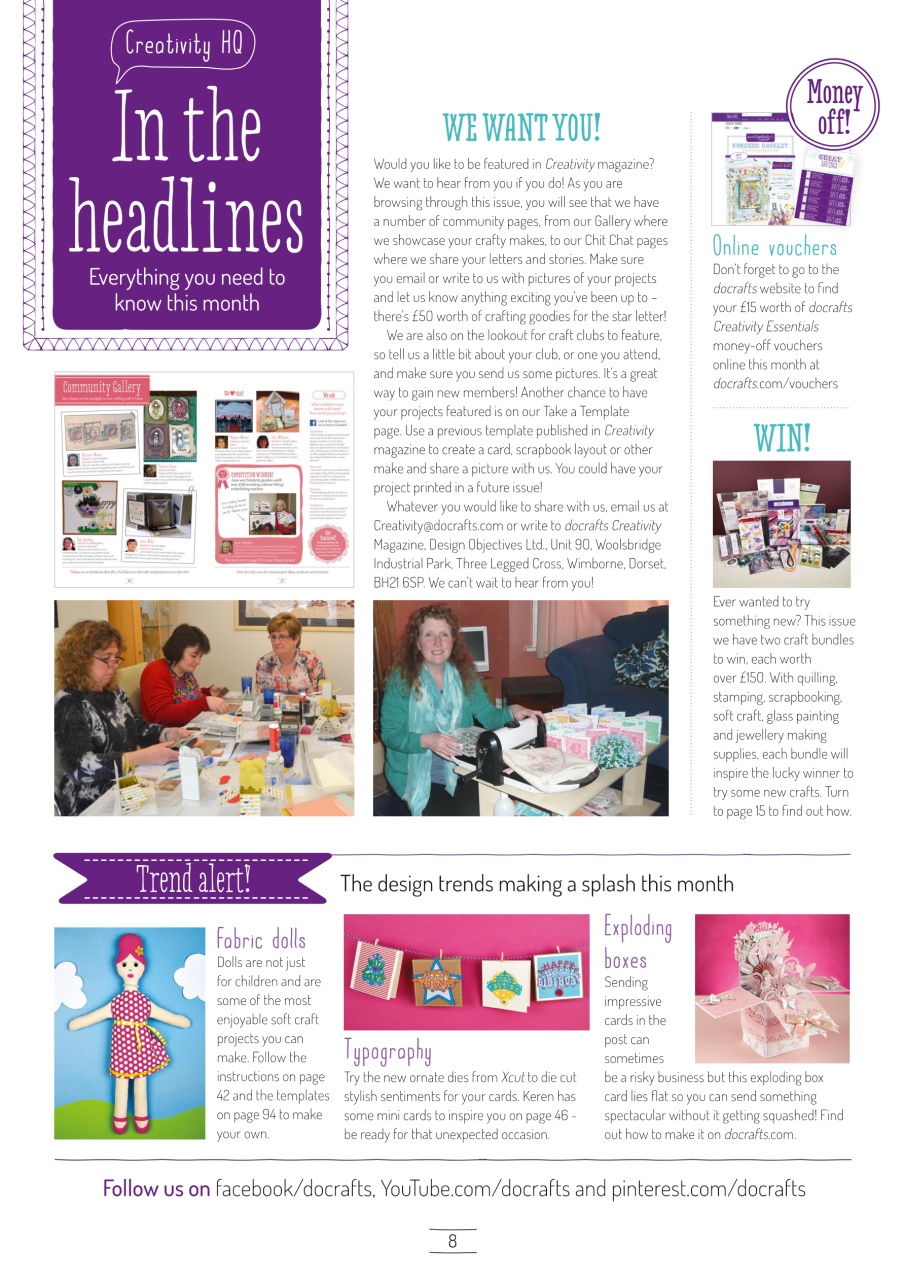 docrafts® Creativity Preview Pages