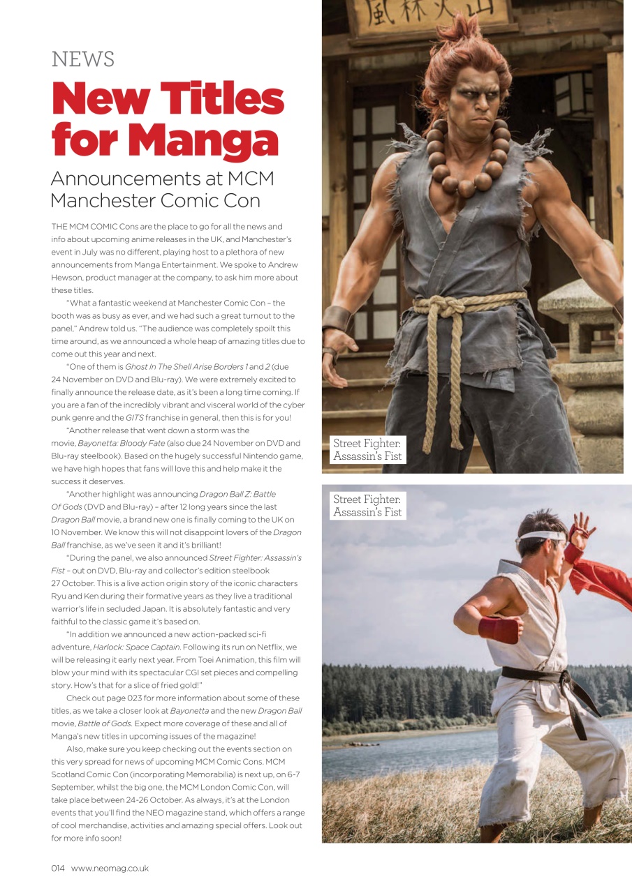 NEO Magazine Preview Pages