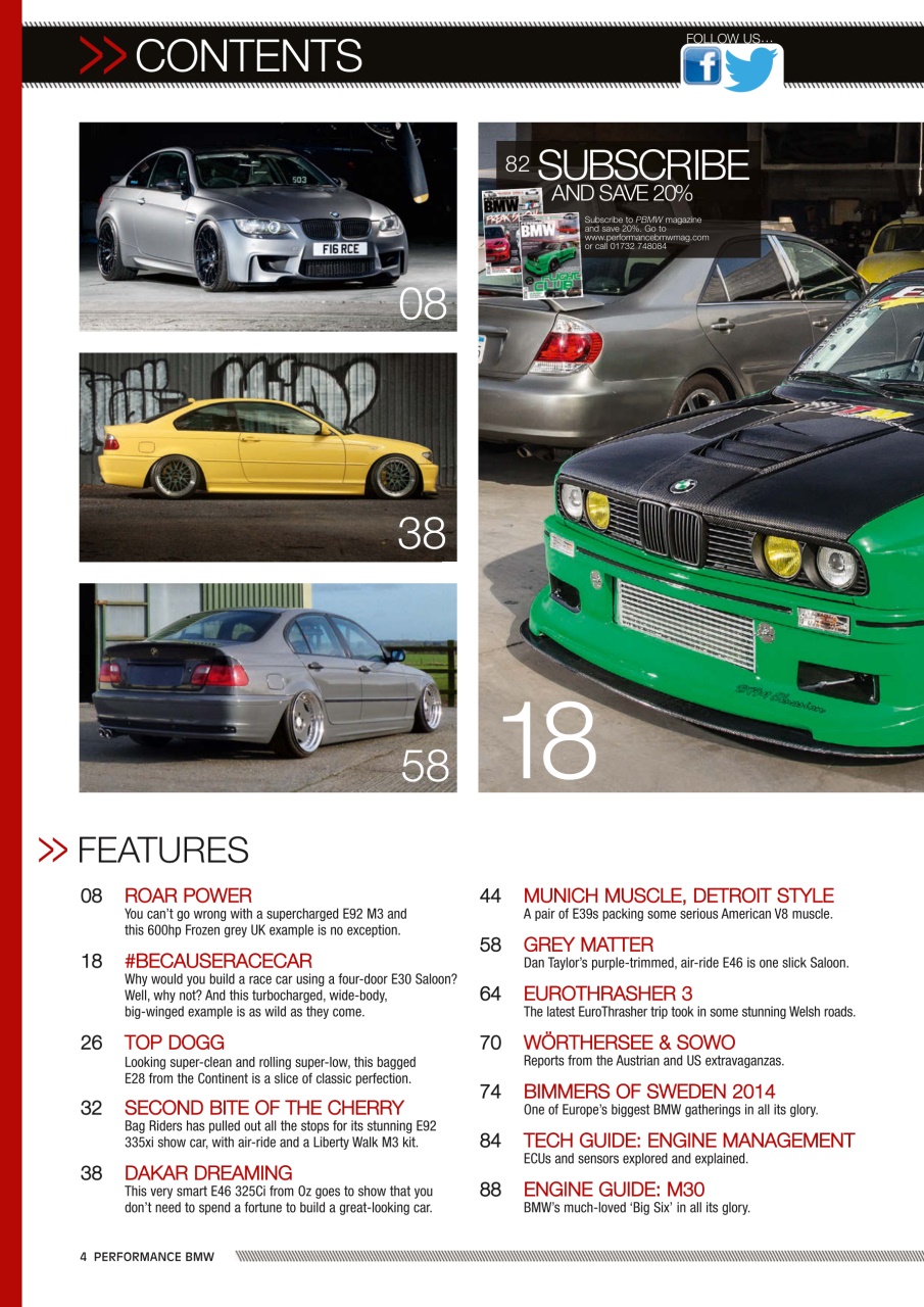 Performance BMW Preview Pages