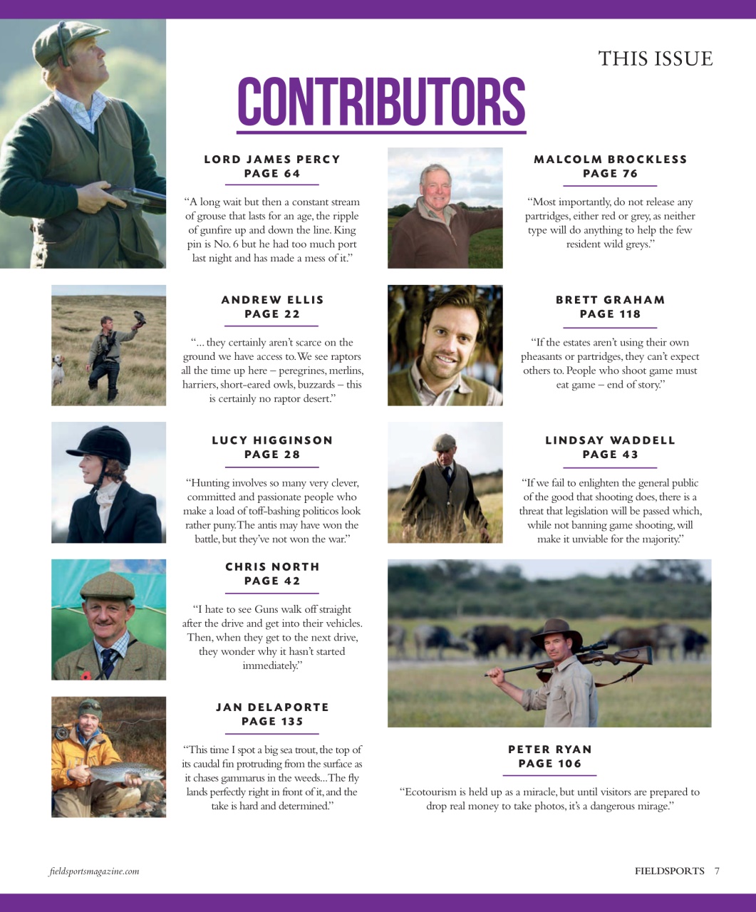 Fieldsports Journal Preview Pages
