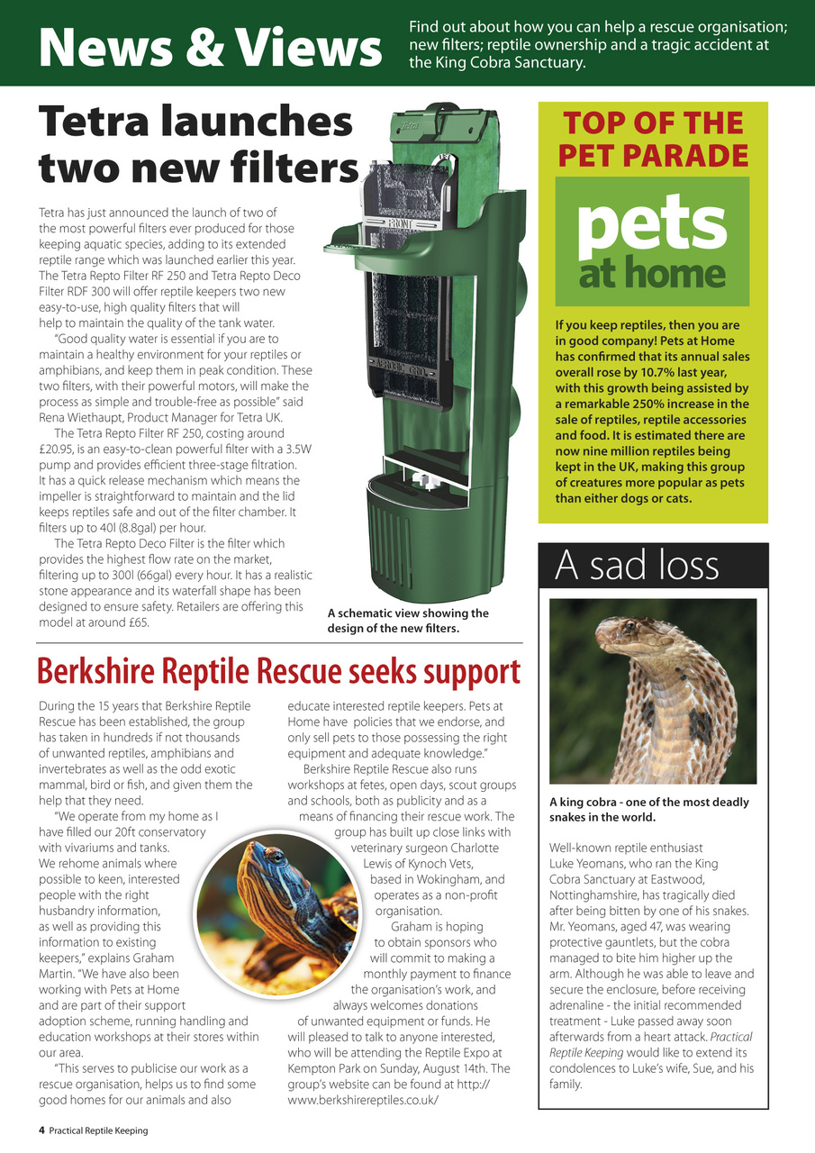Practical Reptile Keeping Preview Pages