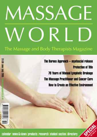 Massage World issue Massage World Jun-Jul 2005