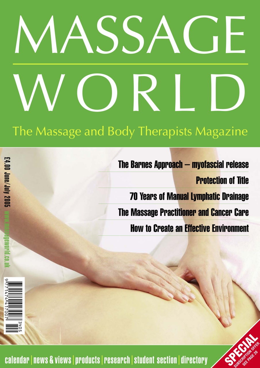 Massage World Preview Pages
