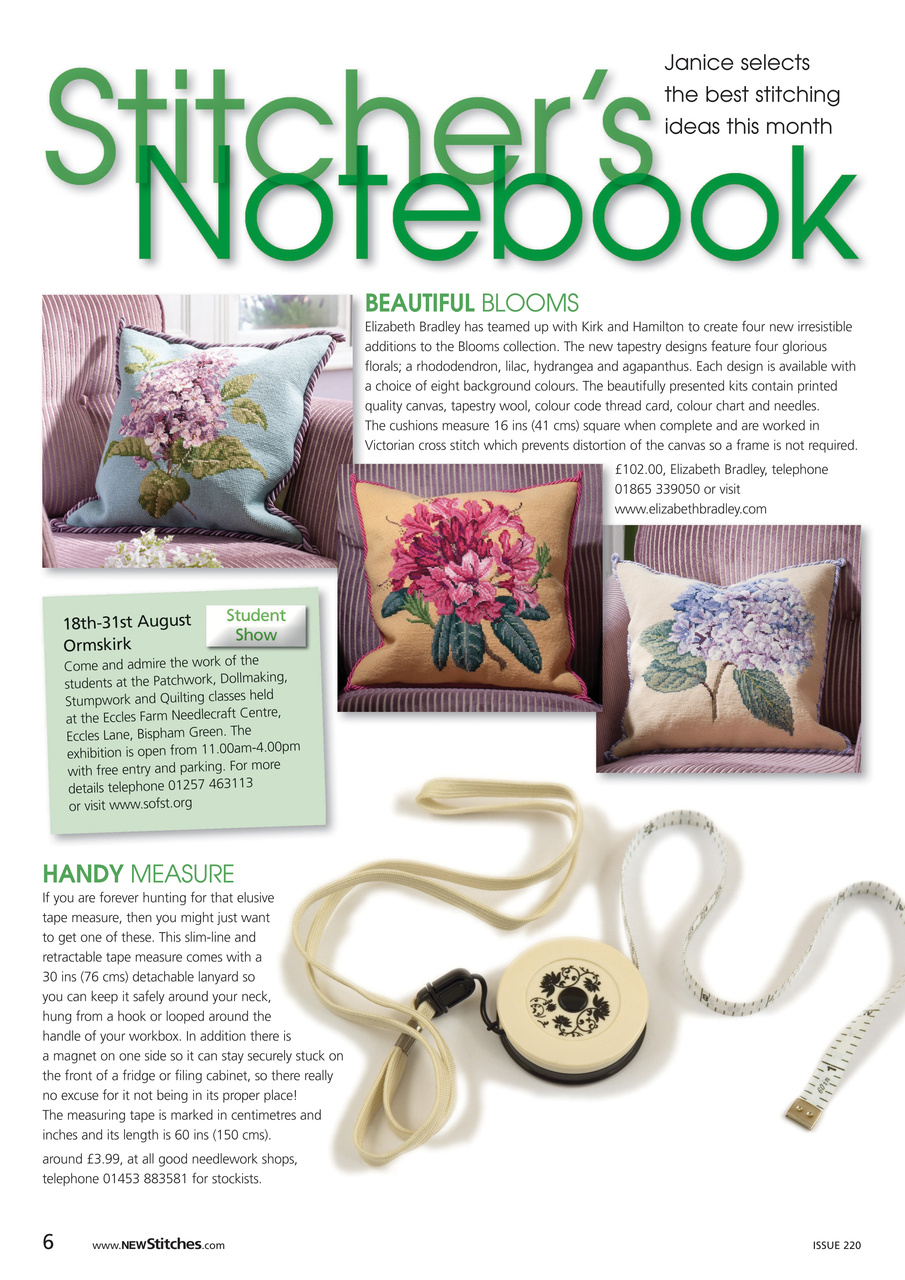 New Stitches Preview Pages