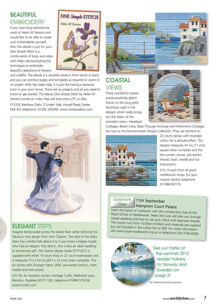 New Stitches Preview Pages