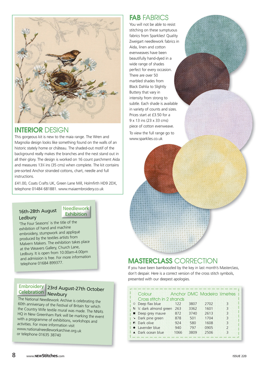 New Stitches Preview Pages