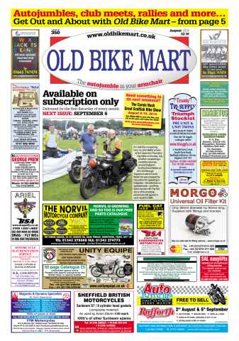 Old Bike Mart issue August 2014