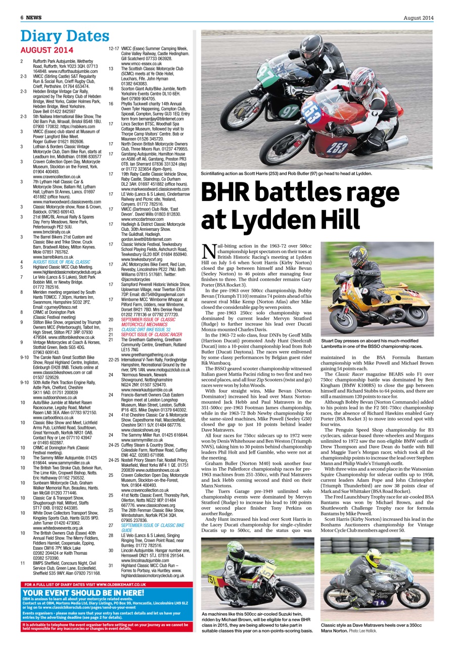 Old Bike Mart Preview Pages