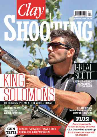Clay Shooting issue August 2014
