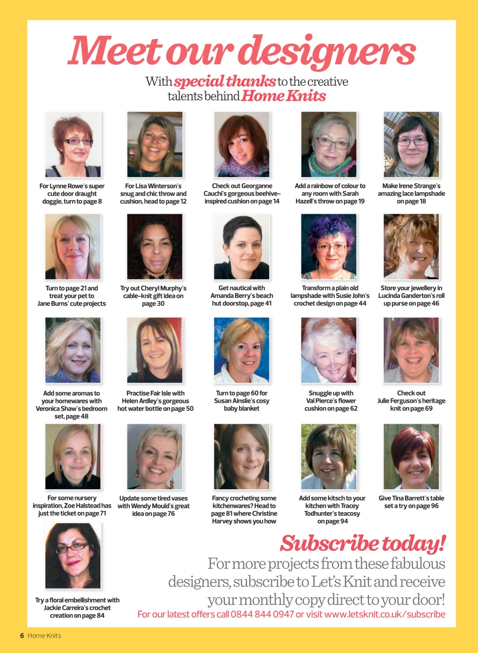 Let's Knit Preview Pages