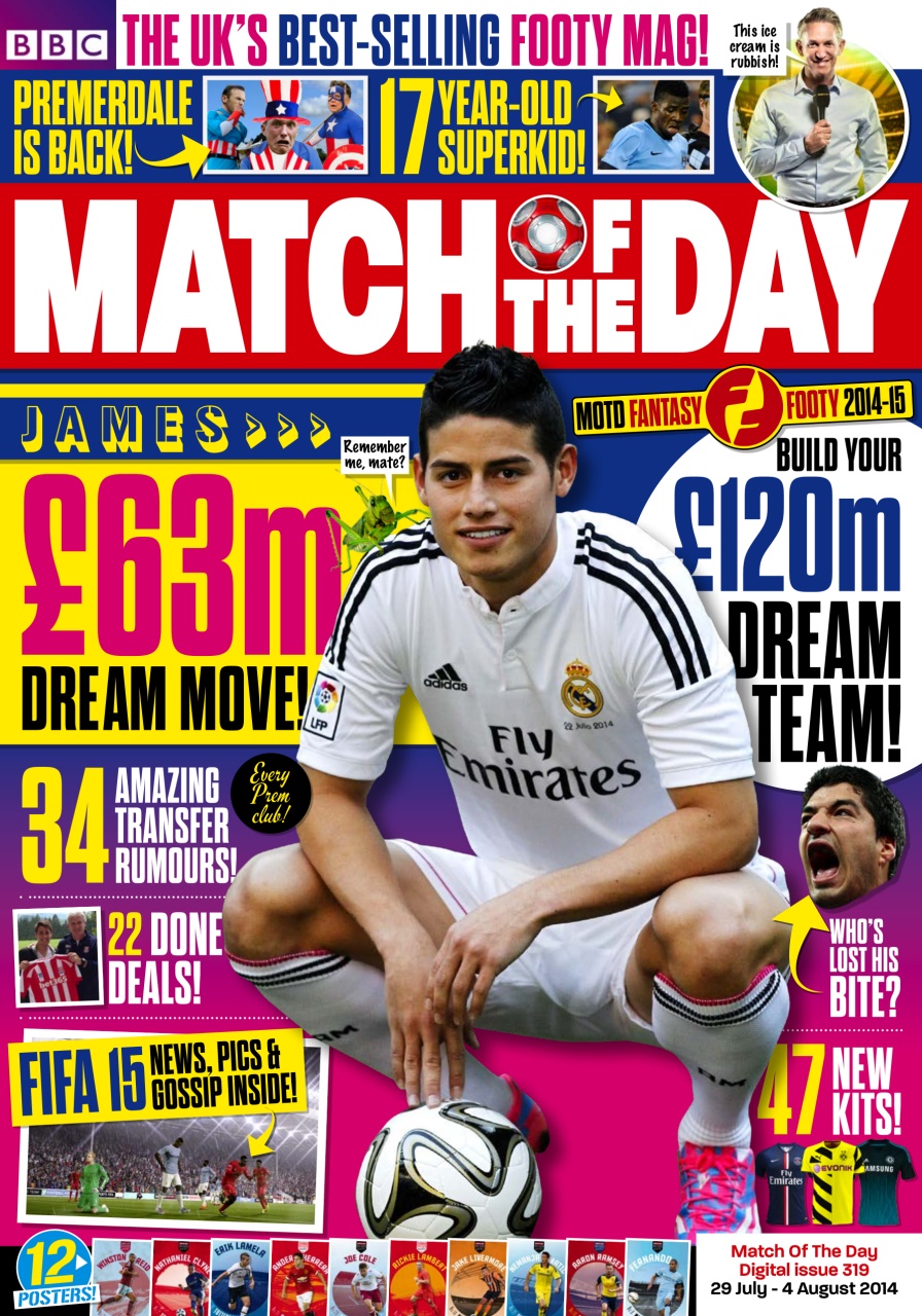 Match of the Day Preview Pages