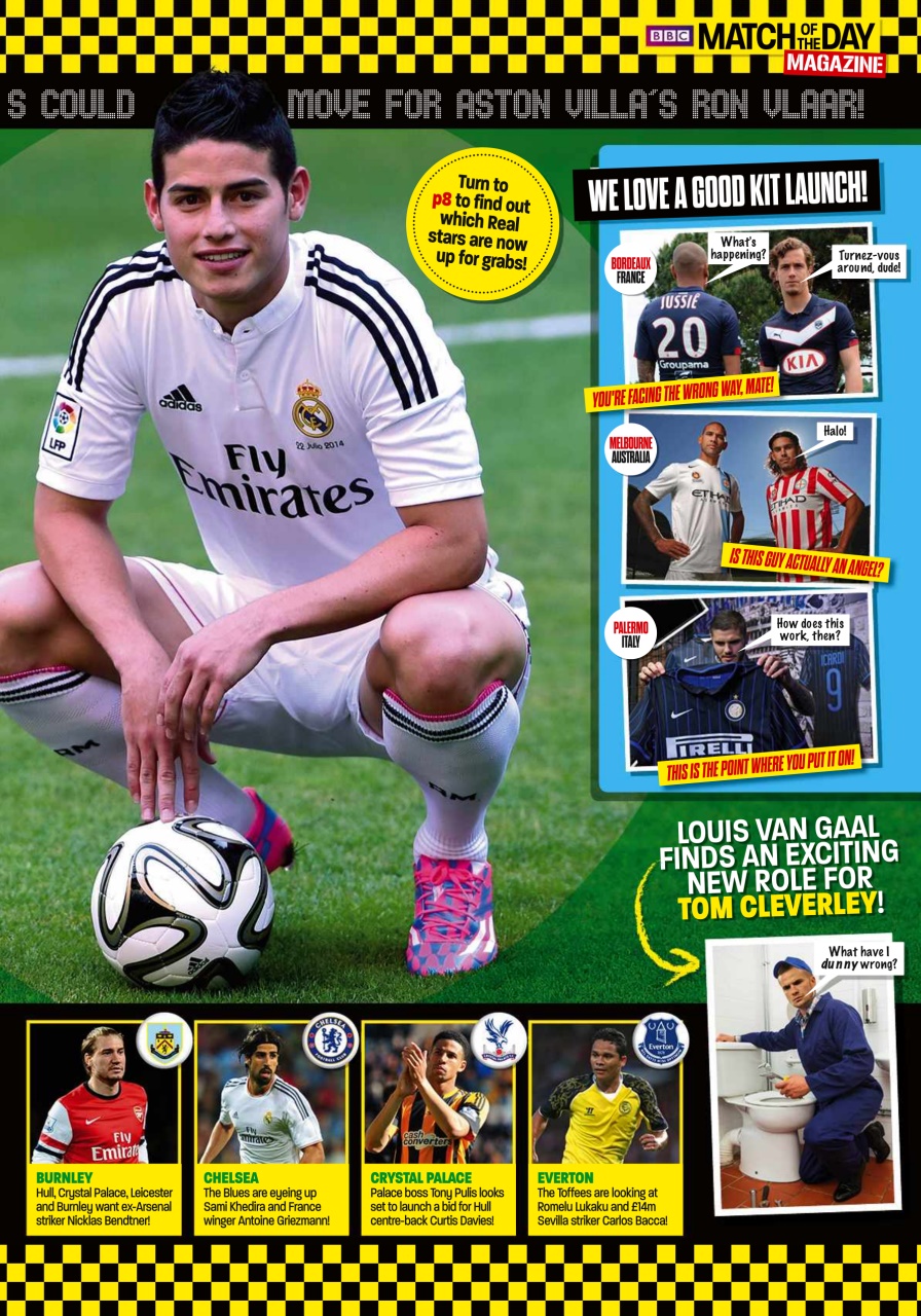 Match of the Day Preview Pages