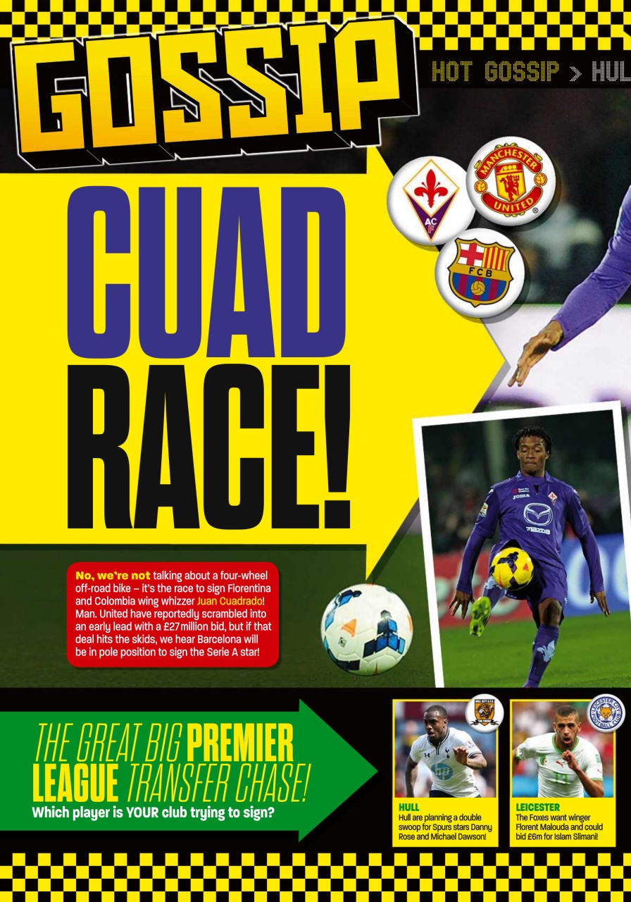 Match of the Day Preview Pages