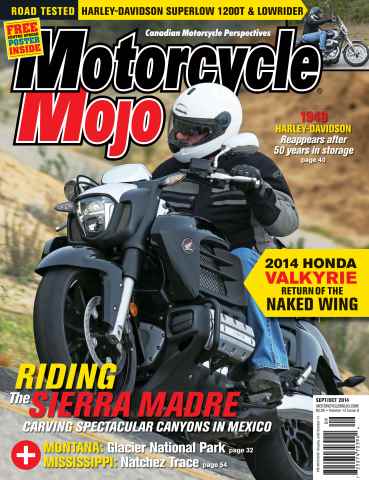 Motorcycle Mojo issue SeptOct 2014