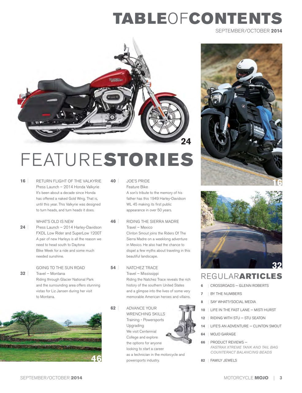 Motorcycle Mojo Preview Pages
