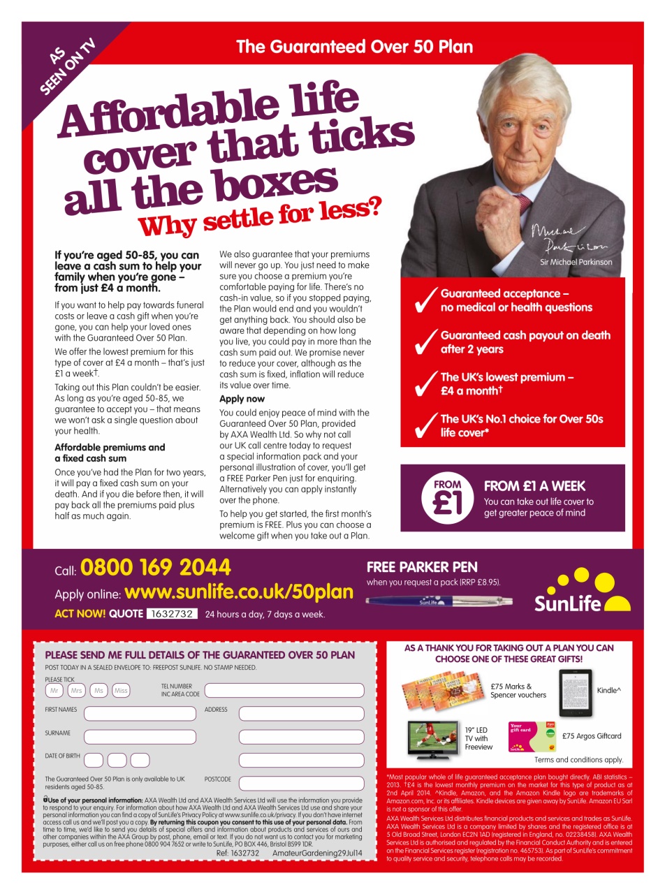 Amateur Gardening Preview Pages