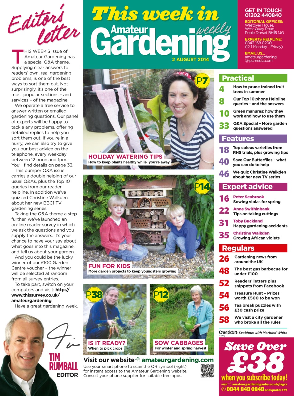 Amateur Gardening Preview Pages