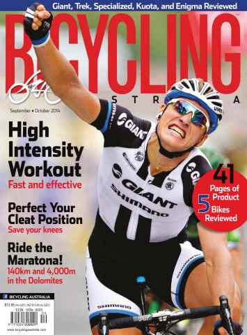 Bicycling Australia issue September/October 2014