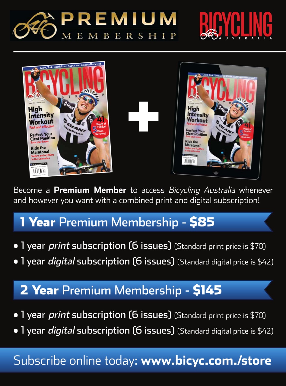 Bicycling Australia Preview Pages