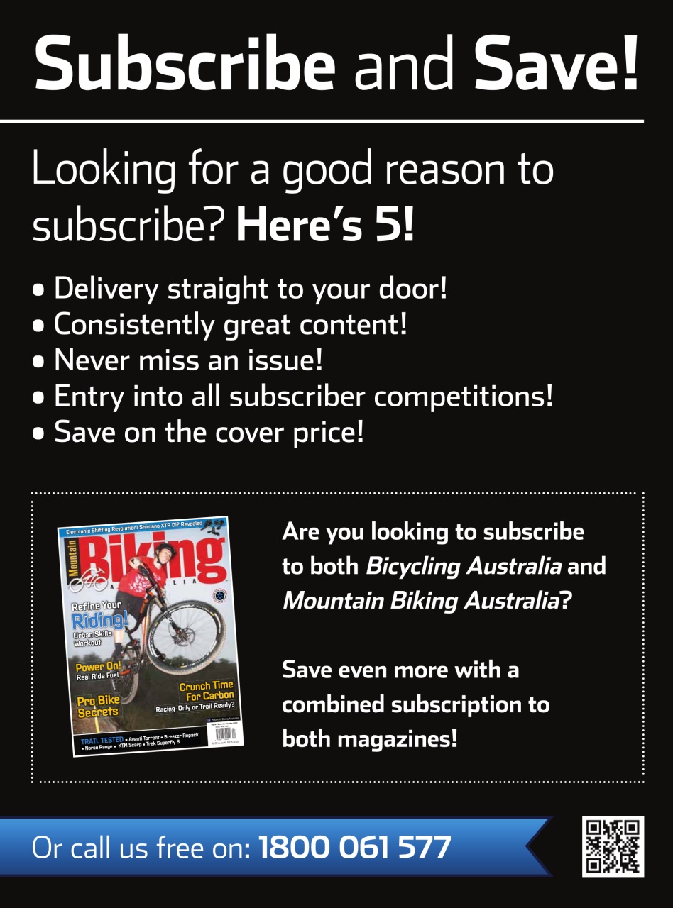 Bicycling Australia Preview Pages