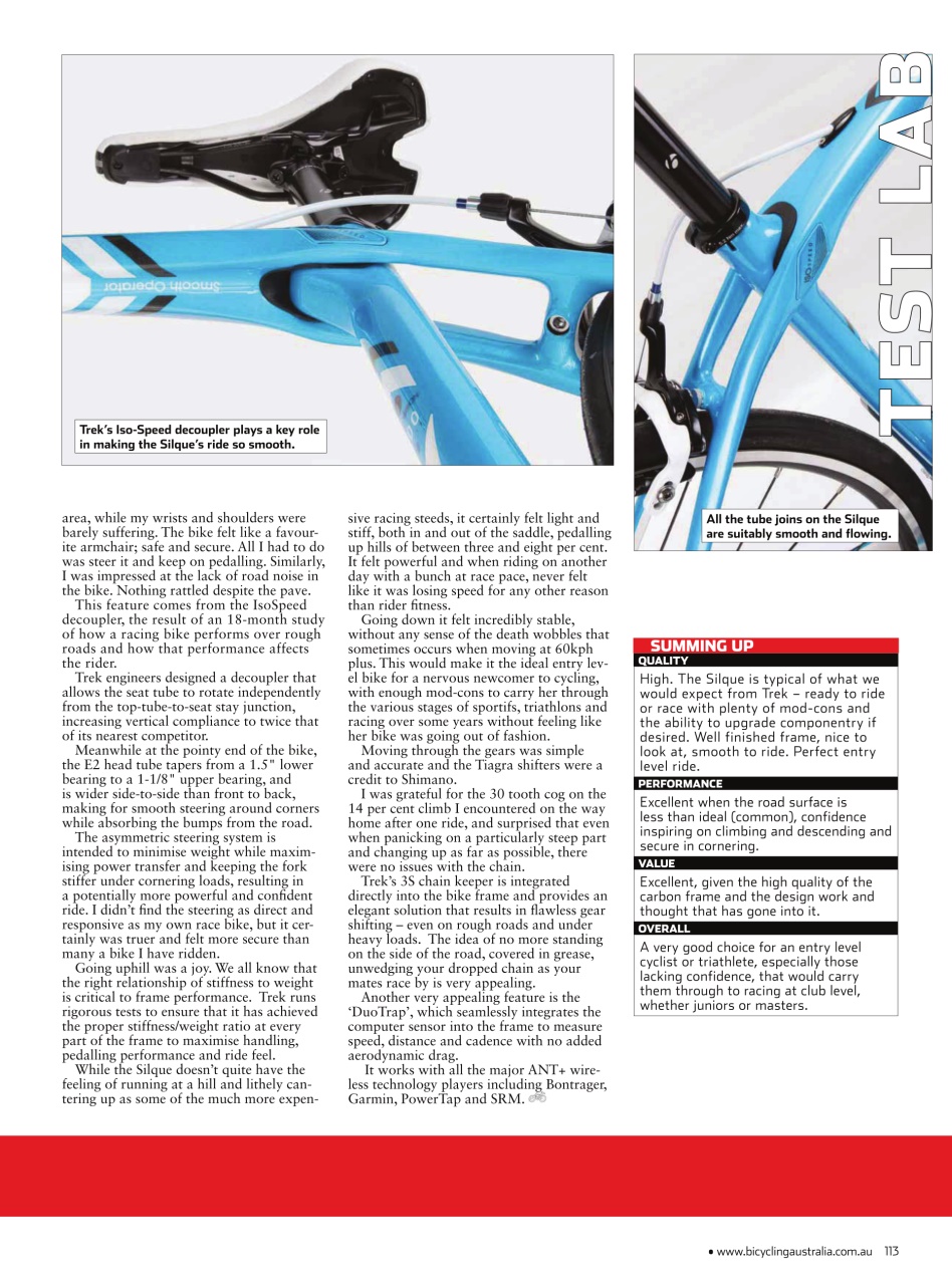 Bicycling Australia Preview Pages