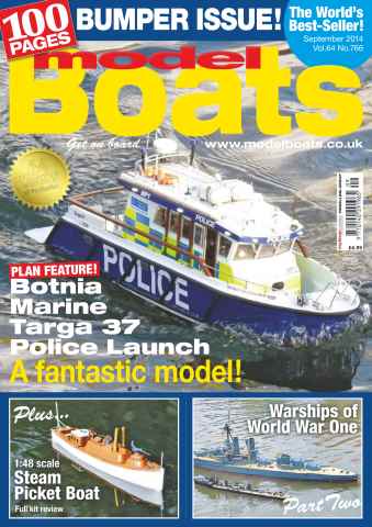 Model Boats issue September 2014