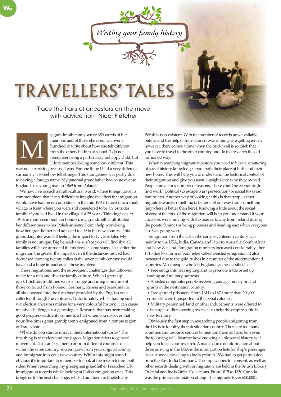 Writing Magazine Preview Pages