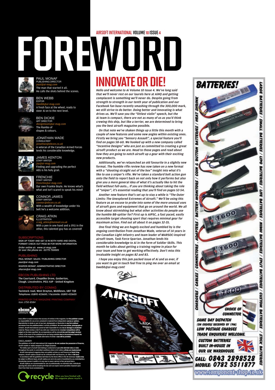 Airsoft International Preview Pages
