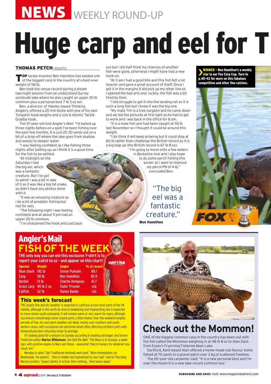 Anglers Mail Preview Pages