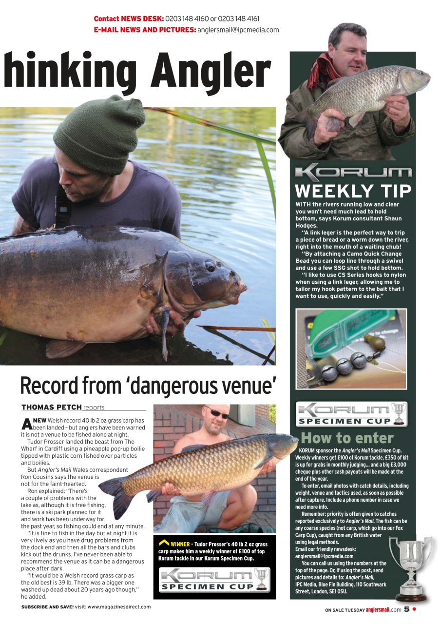 Anglers Mail Preview Pages