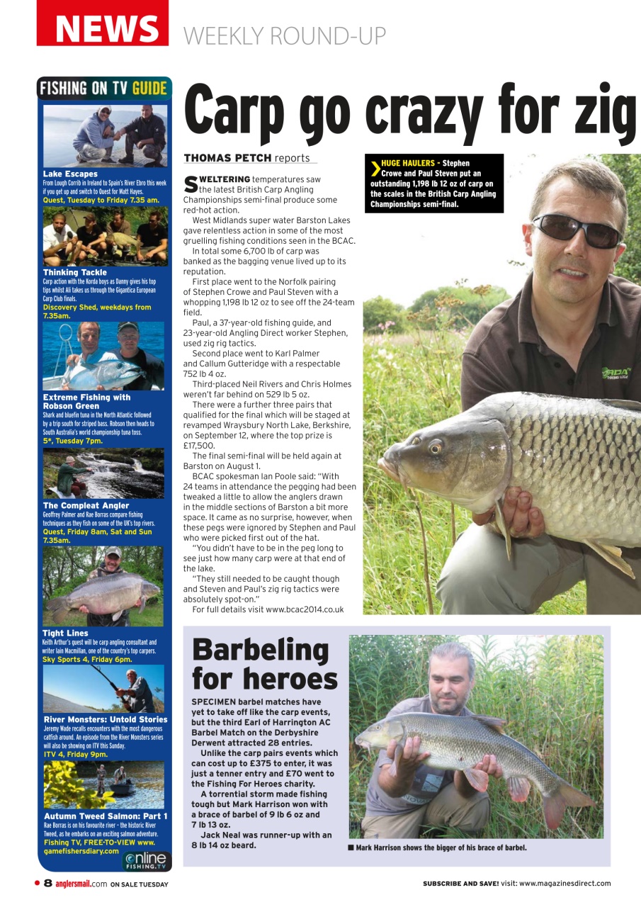 Anglers Mail Preview Pages