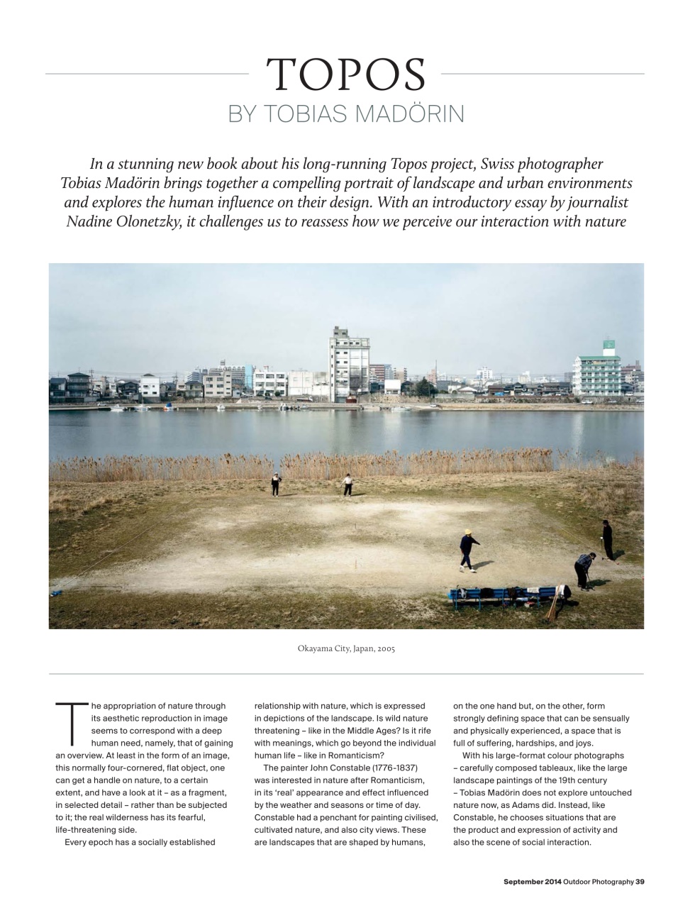 Outdoor Photography Preview Pages