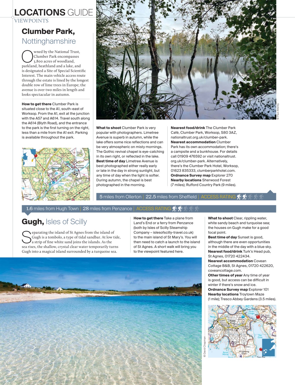 Outdoor Photography Preview Pages