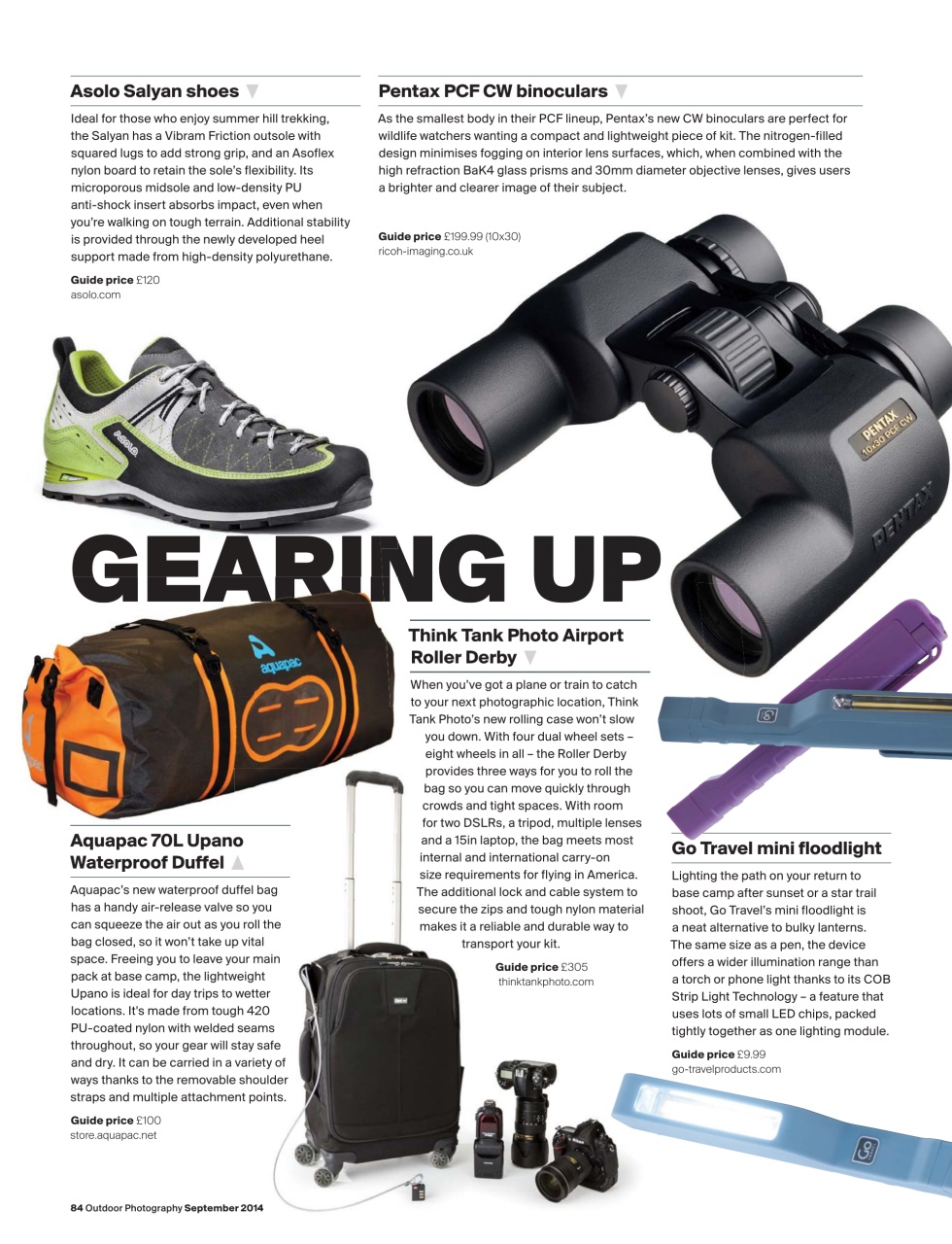 Outdoor Photography Preview Pages