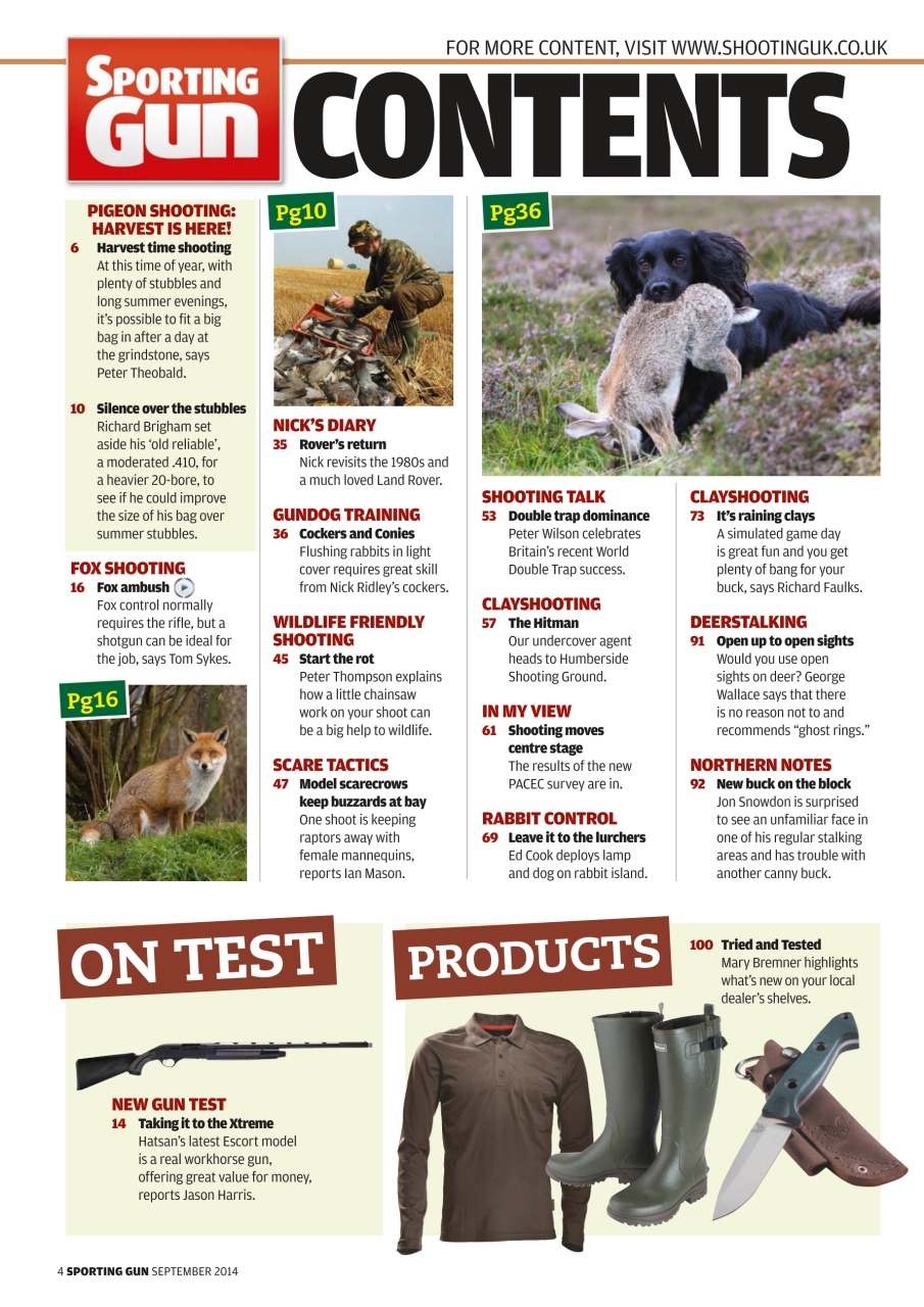 Sporting Gun Preview Pages