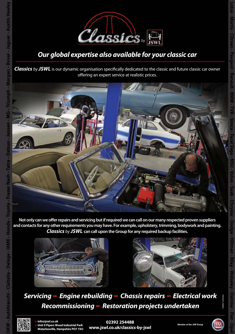 Classic Motoring Preview Pages