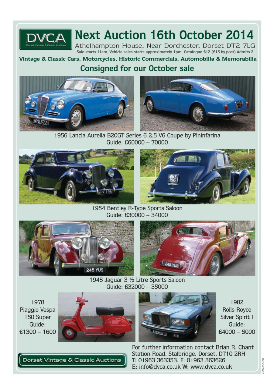 Classic Motoring Preview Pages