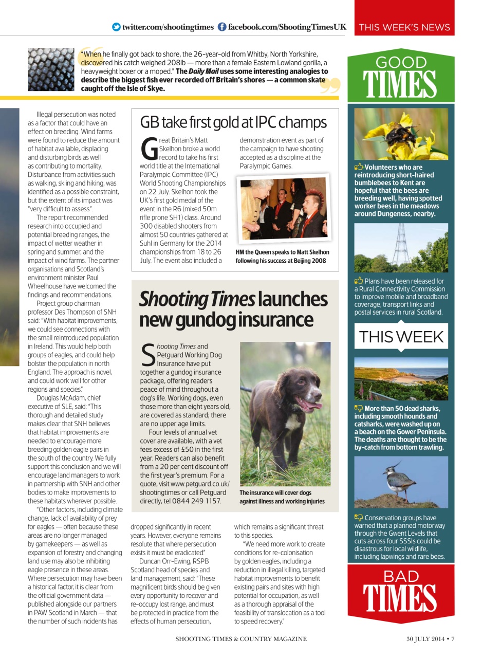 Shooting Times & Country Preview Pages