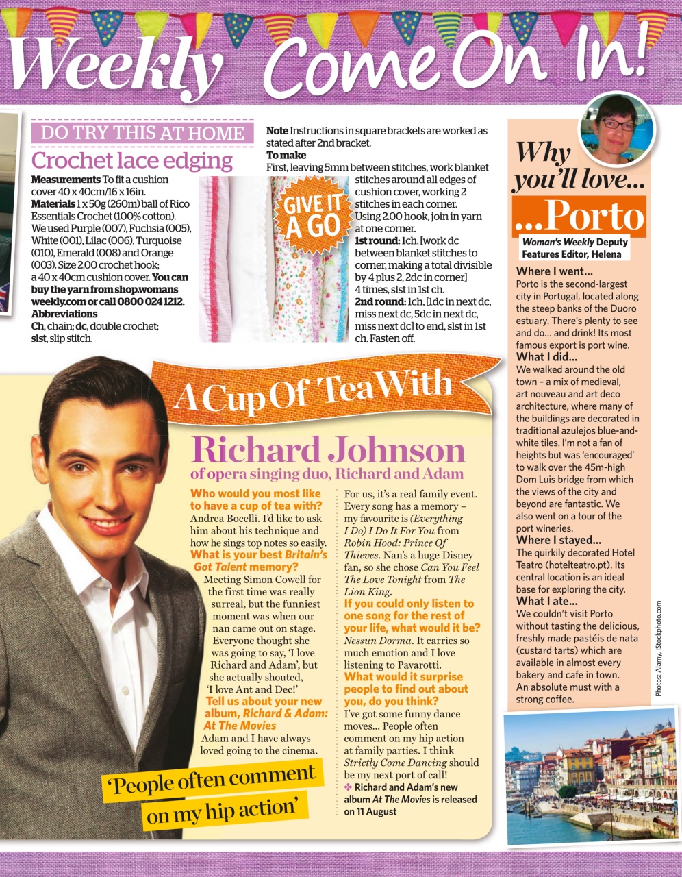 Woman's Weekly Preview Pages